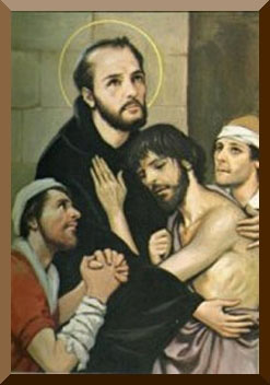 St John of God who was born on March 8, 1495 was a Portuguese-born sold.ier turned health-care worker in Spain, whose followers later formed the Brothers Hospitallers of Saint John of God